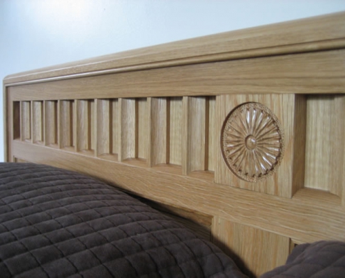 Solid Oak Bespoke Bed 02